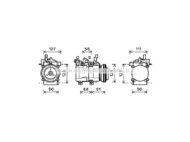 Kompressor Trajet 2.0 i 02/04