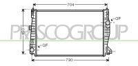 Kühler 159 1.9 i * 09/05-