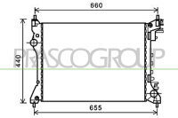 Kühler Mito 1.4 i * 0808-