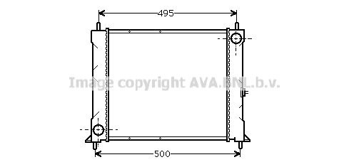 Radiator Rover 214 / 414 90-