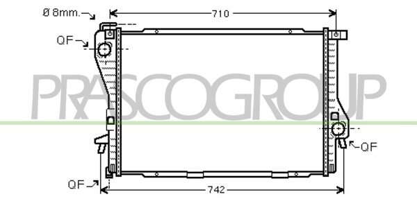 Radiator 520 i* Aut. H.D 98-?04