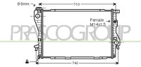 Radiator 750i (E38) Aut. 94-