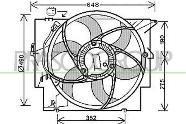 Fan 1-, 3-series E87* Diesel 08/04