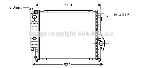 Radiator 3-Serie (6) man. 87-