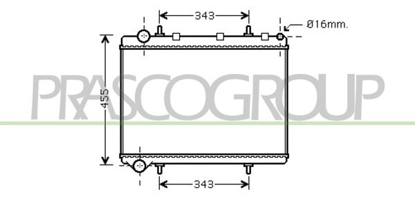 Rad. 307 1.6 HDi * 11/03-