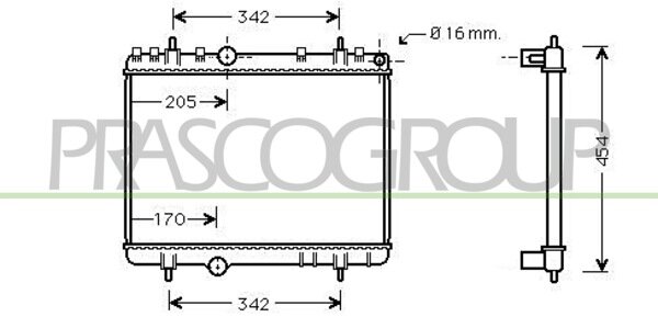 Rad. 407 1.6 HDiF * Man. 03/04-