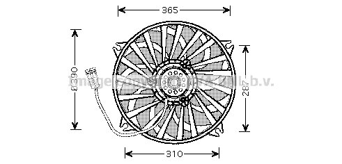 Fan C5/C8/P807 200W  ?00-04