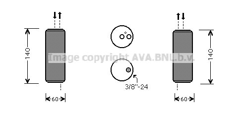 Drier Almera II / Tino 01/00-