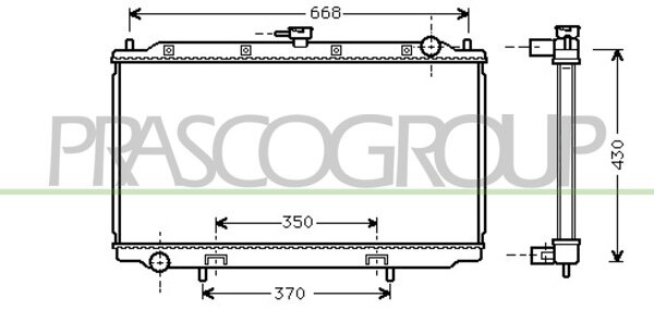 Radiator Primera Diesel H. 96-