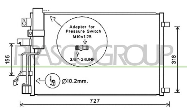 Cond. Qashqai 2.0 DCi 1006-