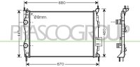 Rad. Qashqai 1.6 i * 1008-0414