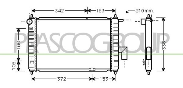 Radiator Matiz S /SE man.. ?01-