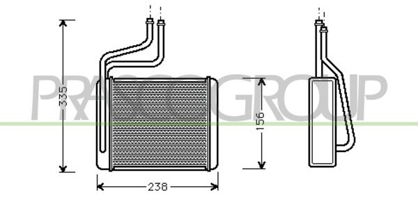 Heater Mondeo II  96-