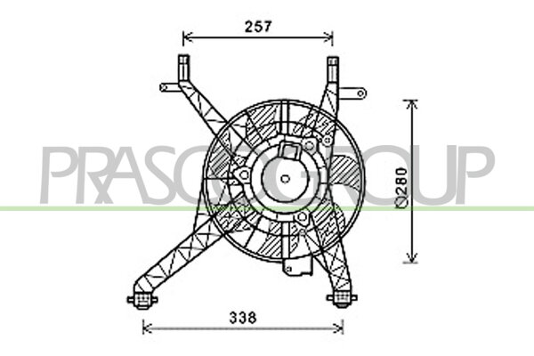 Fan Fiesta VI 1.2 i - /- AC * 08/08-