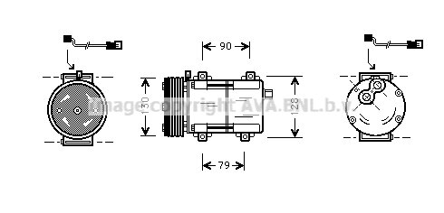 Compressor Mondeo 1.6* Aut. ?93-?99