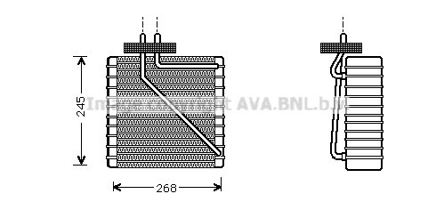 Evaporator L.H.D. Sharan / Galaxy *