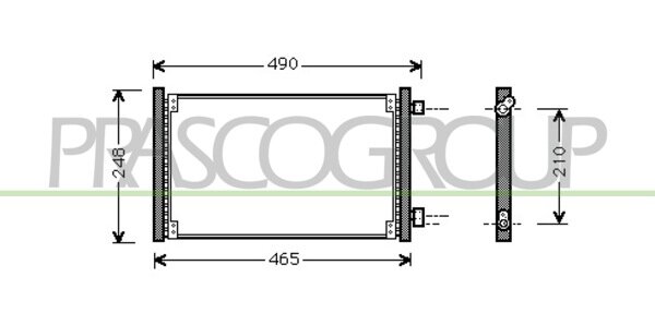 Condensor Seicento 1.1 ?98-