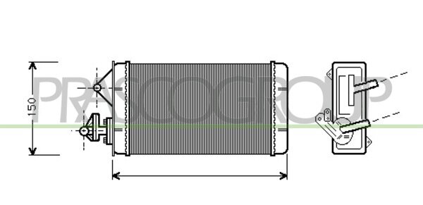 Heater Fiorino / Uno Dies. 78-