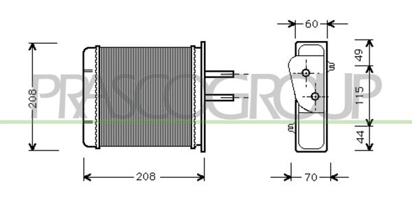 Heater Punto ( Marelli )93-