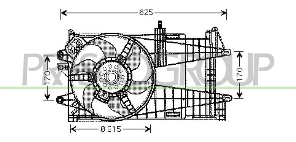 Fan Punto / Idea 1.2 +AC ?03-