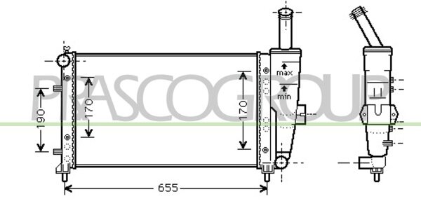 Rad. Punto II 1.2 i - 16V. 10/02-