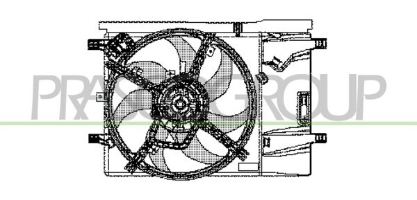 Fan  Grande Punto 1.2 i * + AC