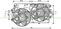 Fan  Grande Punto 1.9 JTD + /+ AC 10/05-