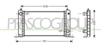 Radiator Stilo 1.6 i man. 10/01-