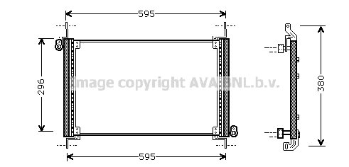 Condensor Marea 1.6 /16V. 09/96-