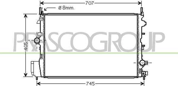 Rad. Vectra -C 1.9 CDTi * +/+ AC 04/02-