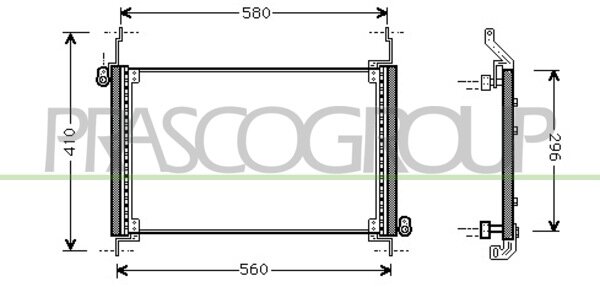 Condensor Multipla 1.9 TD ?98-