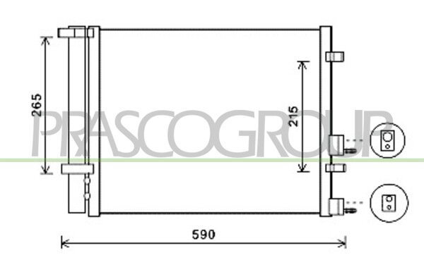 Cond.  i20 1.4 CRDi * 12/08-