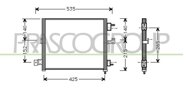 Condensor Atos 1.0 M/A ?98-?05