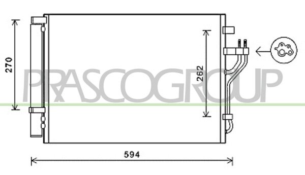 Cond. iX35 1.7 CRDi * 09/10-