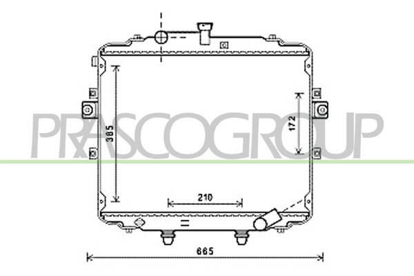 Rad. H100 Truck 2.5 TDCi * 02/04-