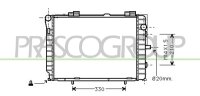 Radiator C230 Compr. ( W202 ) 95-