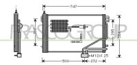 Condensor C Klasse W203 Dies. 09/00-