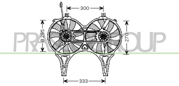 Fan Mercedes W210  ?95-?02