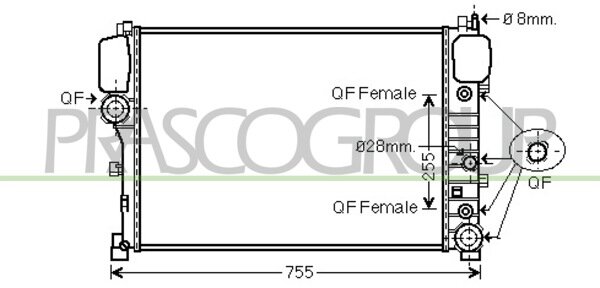 Rad. W221 / C216 09/05-