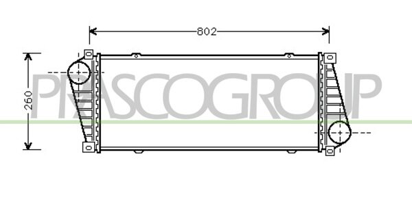 Intercooler 312 / VW LT Turbo Diesel 95