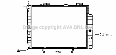 Rad. W 210 E200 CDi * M /AC 98-