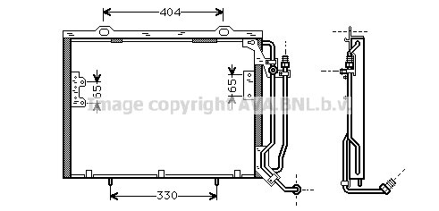 Condensor C200 / 220 CDi M/A ?97-