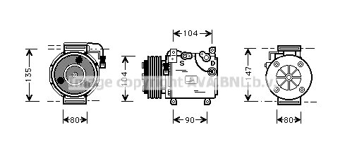 Compressor Galant IV ?96-