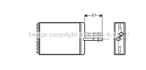 Heater Vectra-B 95-