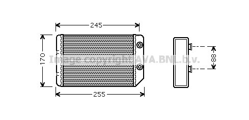 Heater Vectra -B Manual AC R.H.D. 99-