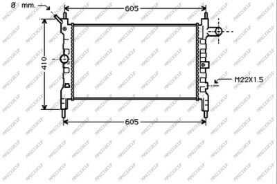 Rad. Astra (1.4 /1.6) man. 91-