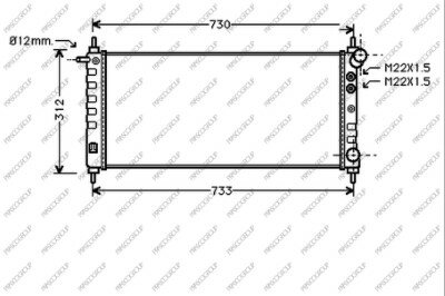 Rad. Corsa 1.0 12V. man. Airco 97-