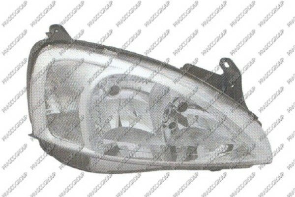 Scheinwerfer links, H7/H7, mit Motor f.