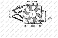 Fan Corsa -C 1.4 / 1.7D 09/00-07/06