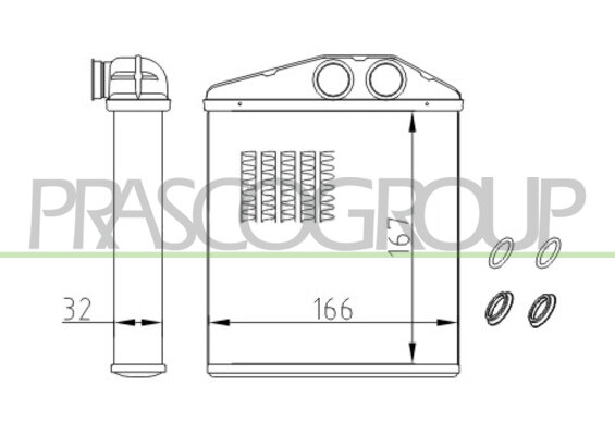 Heater Corsa - C All 09/00-